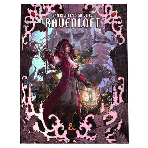 Wizards Of The Coast D&D Van Richtens Guide to Ravenloft Alternative Art Cover