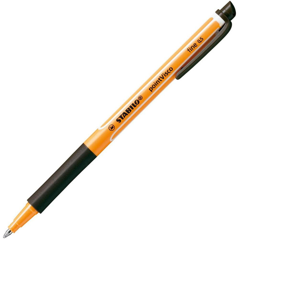 STABILO 'pointVisco' ROLLERBALL PENNEN 0.5mm - GROEN (1099/36) VERPAKKING VAN 3