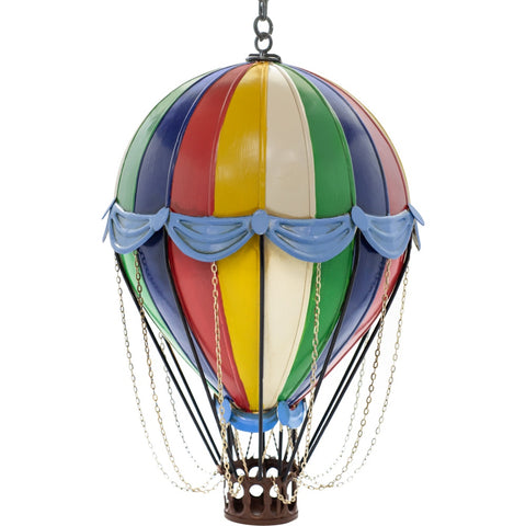 Boyle Handmade Metal Balloon Ornament Medium 40cm (Multi Colour)