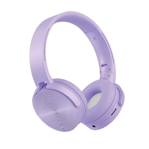 Laser Wireless Foldable Headphones (Purple)