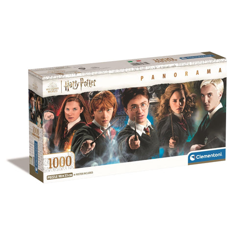 Clementoni Panorama Puzzle Harry Potter Wands Ready 1,000 Pieces