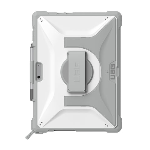 Urban Armour Gear Plasma Healthcare Case with Handstrap For Surface Pro 9 (White/Grey)