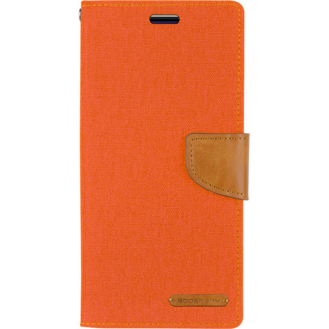 Goospery Canvas Diary For iPhone 11 Pro Max - Orange