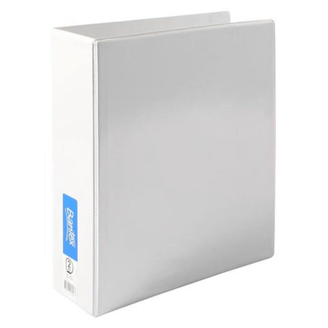 Bantex Insert Binder 65mm A4 (White) - 2 D-ring