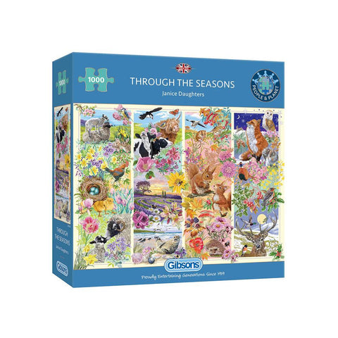 Gibsons 1000-Pieces Through The Seasons Puzzle