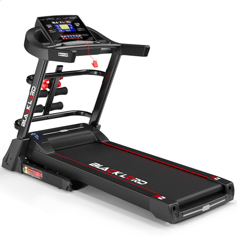 BLACK LORD Treadmill Electric Auto Incline Home Gym Exercise Machine 480MM