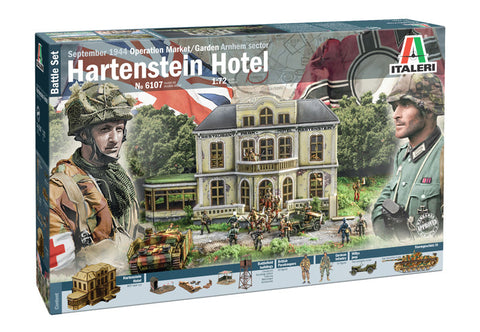 Italeri 1/72 Operation Market/Garden Hartenstein Hotel 1944 Battle Set