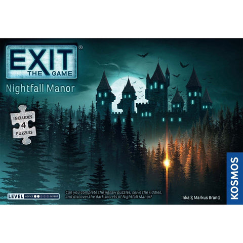 Kosmos Exit the Game Nightfall Manor PUZZLE Jigsaw Puzzle and Game Game