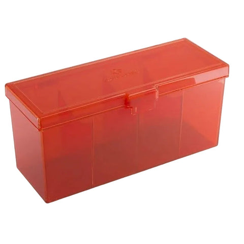 Gamegenic Fourtress Holds 320 Sleeves Deck Box Cards (Red)