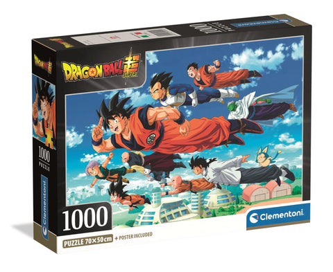 Clementoni 1000-Pieces Dragonball Z Flying Puzzle