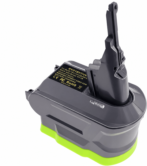 Tavice V7/V8 Battery Adapter, for Ryobi 18V ONE+ Battery Work for Dyson V7 & V8 Series Vacuum Cleaner (V7 V8 Common)