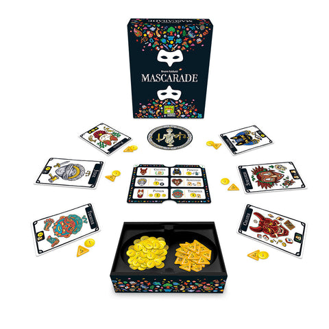 Asmodee Mascarade 2nd Edition Game