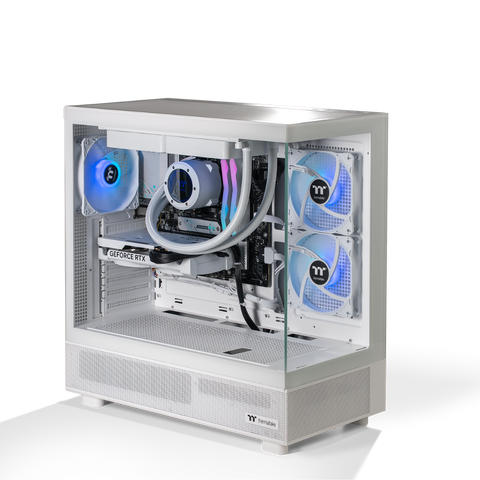 Thermaltake Horizon V2 Snow Gaming Desktop PC (AMD 7500F / RTX 5060 / 32GB RAM)
