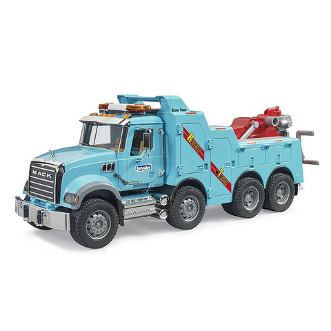 Bruder 1:16 Mack Granite Heavy Haulage Tow Truck With Sound And Light Model