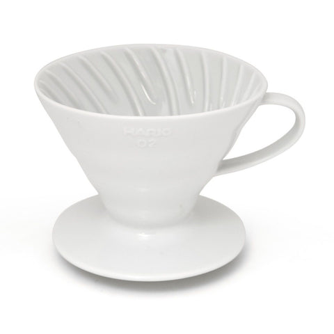Hario V60 - 02 Coffee Dripper Ceramic - White