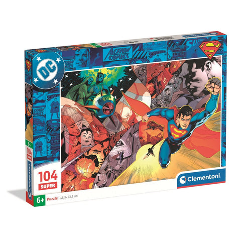 Clementoni Puzzle Superman Super 104-Pieces