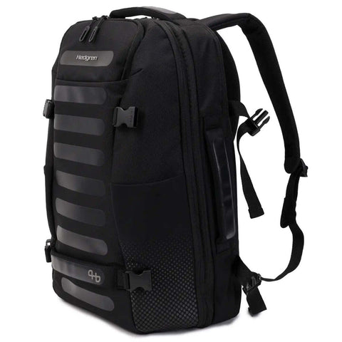 Hedgren TRIP L Expandable 15.6" Laptop Travel Backpack with RFID - Black