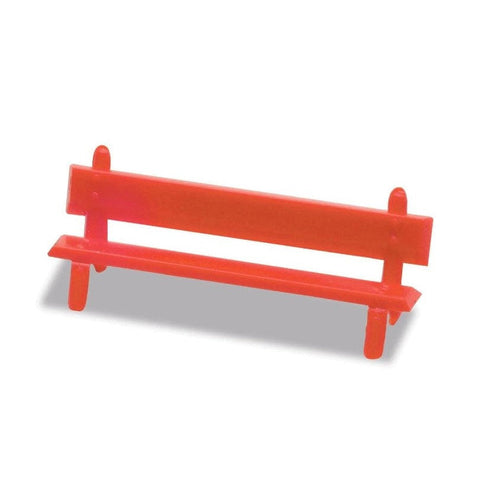 OO/HO Platform Seats Red