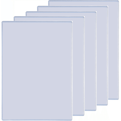 5 Pack Marbig Document Sheet Paper Protector PVC Heavy Duty A4 Clear