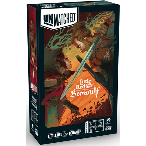 Iello Unmatched Little Red Riding Hood vs Beowulf Foil Promo Card