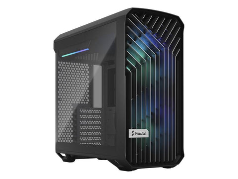 Fractal Design Torrent Compact Mid-Tower Case - Black RGB TG Light Tint
