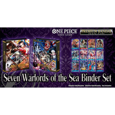 One Piece Card Game: 9-Pocket Binder Set - Seven Warlords of the Sea
