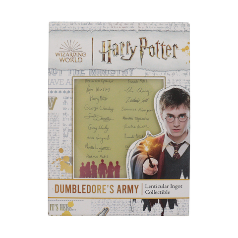 Fanattik Harry Potter Dumbledore's Army Ingot-Limited Edition