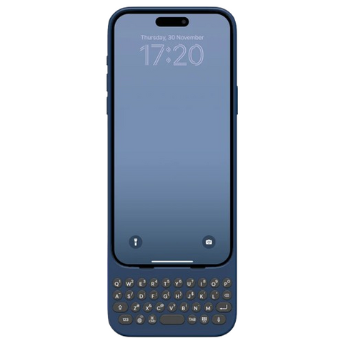 Clicks Keyboard for iPhone 15 Plus (Royal Ink)