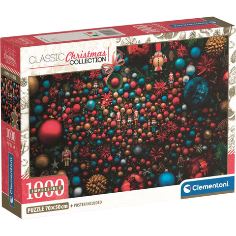 Clementoni Impossible Puzzle Christmas Vibes 1000 Pieces