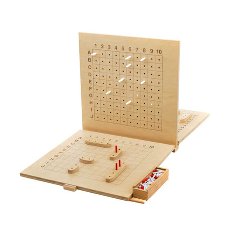 Jenjo Games Wooden Giant Ships Game w/Carry Bag