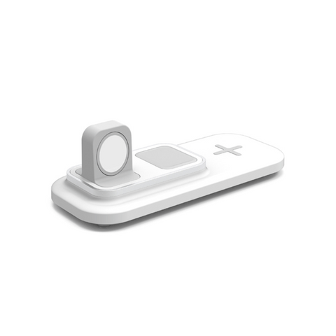 Philex 3In1 Phone/Watch/TWS Qi Wireless Charger Station (White)