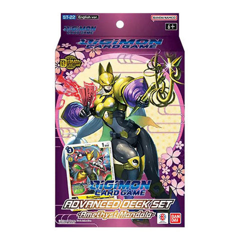 Bandai Digimon Card Game Amethyst Mandala ST22 Advanced Deck