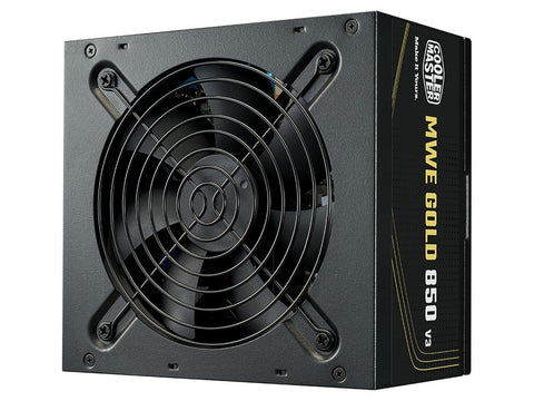 Cooler Master MWE Gold V3 850W ATX 3.1 Power Supply - Black