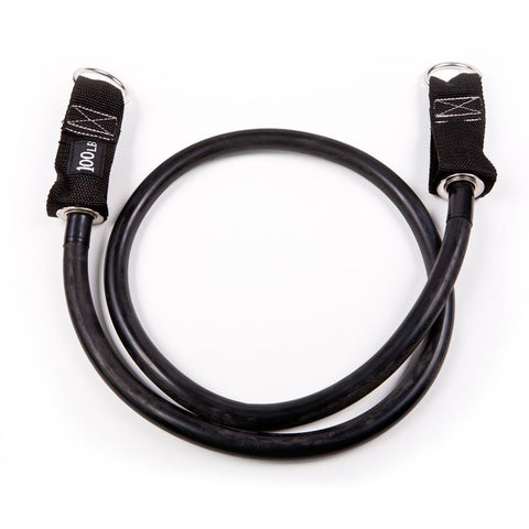 GoFit Extreme 137cm 100lbs/45kg Fitness/Gym Power Tube for Strength Training BLK