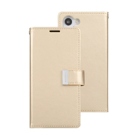 Goospery Rich Diary Case for Samsung Galaxy S23 - Gold