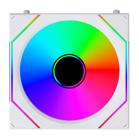 Lian Li Uni Fan SL Infinity Flex 2.4GHz Wireless 120mm ARGB Fan - White (12SLIN1F1W)
