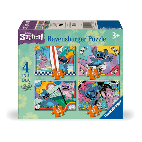 Ravensburger 12/16/20/24-Pieces Disney Sporty Stitch Puzzle