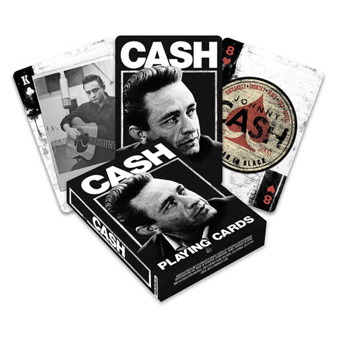 Aquarius 54-Pieces Johnny Cash Playing Cards Family Party Game Fun Poker Deck 6y+