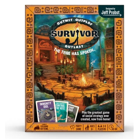 Exploding Kittens Survivor The Tribe Has Spoken By Exploding Kittens Game
