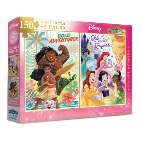 Harlington 150pc 2 Pack Princess Puzzle