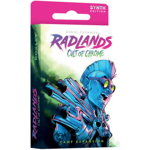Roxley Games Radlands Cult of Chrome Expansion Deluxe Edition