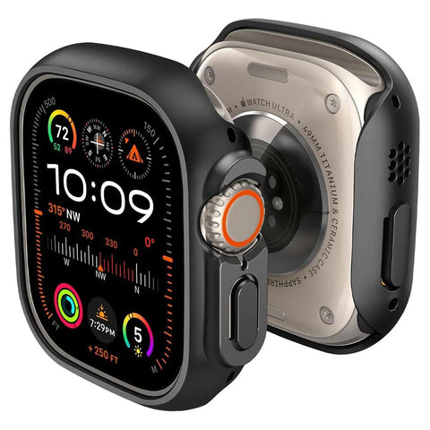 Spigen Apple Watch Ultra 3/2/1 49mm Thin Fit Case (Black)