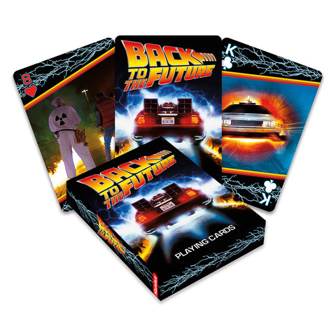 Aquarius 54-Pieces Back To The Future Playing Cards Family Game Play Poker Deck 4y+