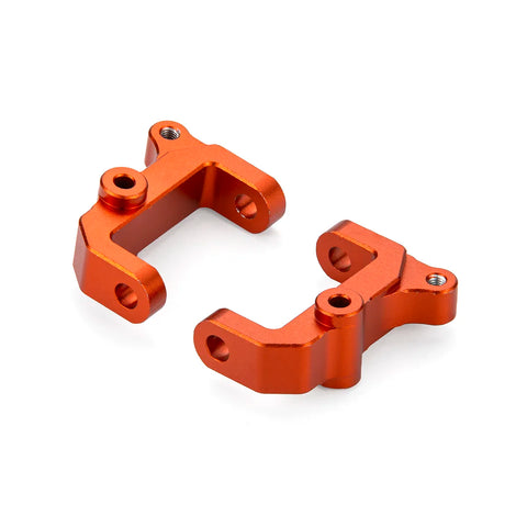 Atrek Aluminium Steering Hub Carriers (C-Hubs) 2Pcs - Orange