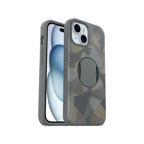 OtterBox OTTERGRIP Phone Case For - iPhone 15  - Iron Camo - Camo