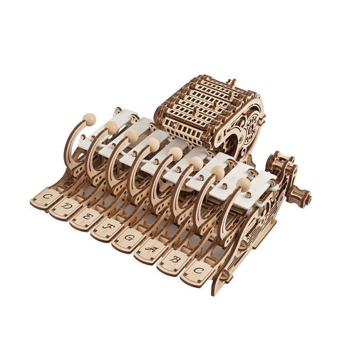 UGears Mechanical Celesta Musical Instrument Wooden 3D Puzzles Kit