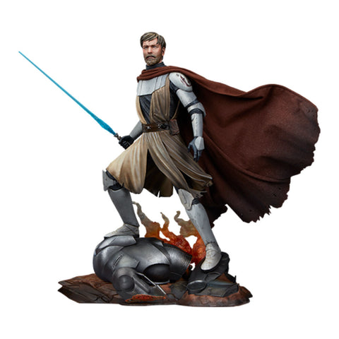 17.7" Star Wars General ObiWan Mythos Statue Collectible