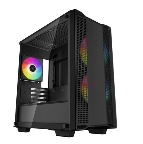 DeepCool CC360 ARGB Micro-ATX Case with 3 Fans