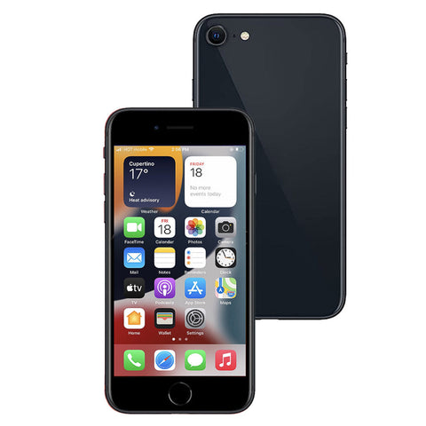Apple iPhone SE 3rd Gen 2022 64GB (Midnight) [~Refurbished: As new]