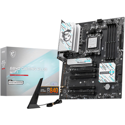 MSI B840 Gaming Plus WIFI AM5 ATX Motherboard (B840 GAMING PLUS WIFI)